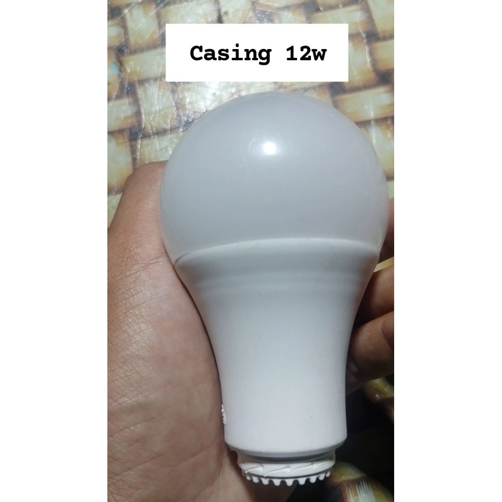 Lampu Led Off/Mati Retur Pabrik 12 Watt BULB Casing Putih Layak Rekondisi