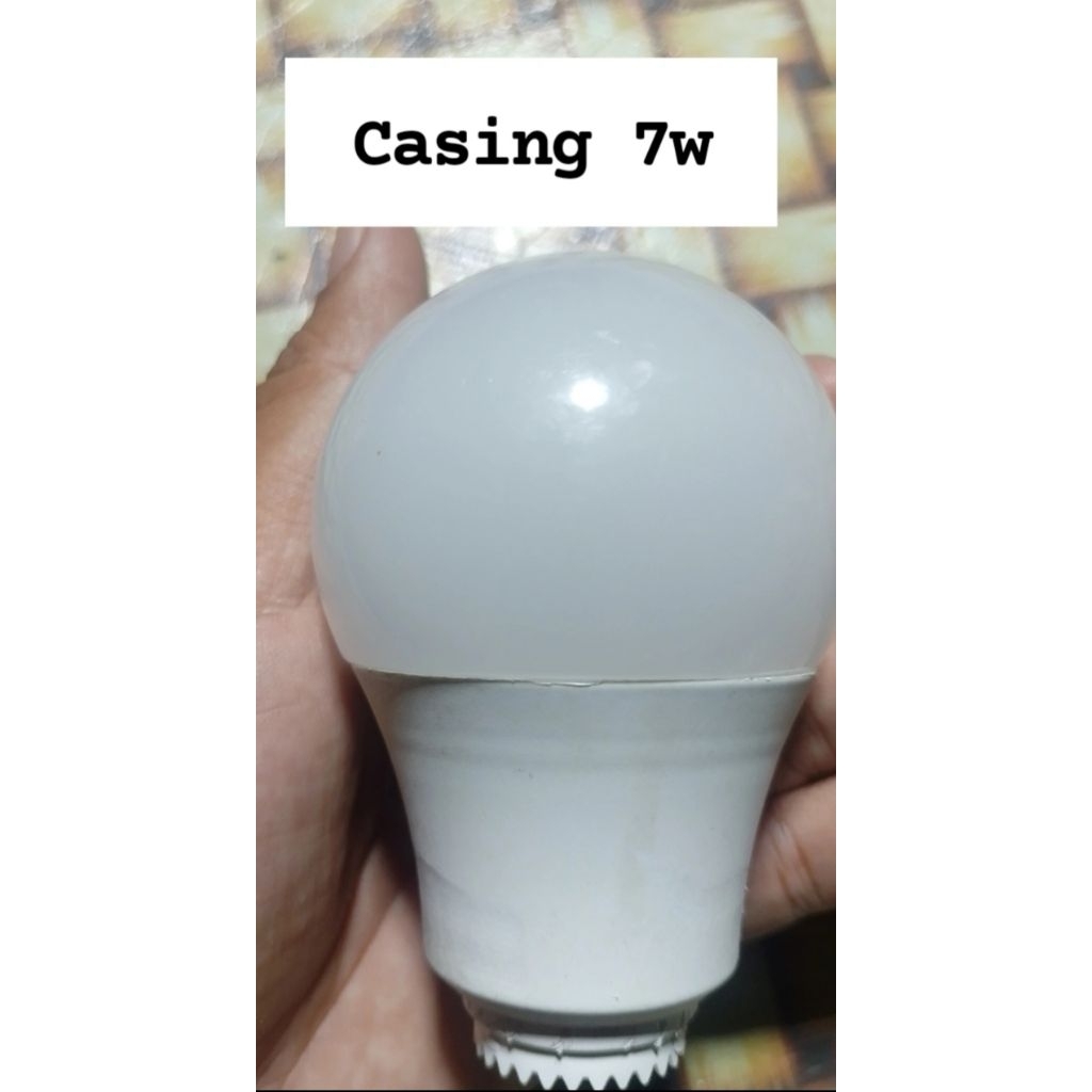 Lampu Led Off/Mati Retur Pabrik 7 Watt BULB Casing Putih Layak Rekondisi