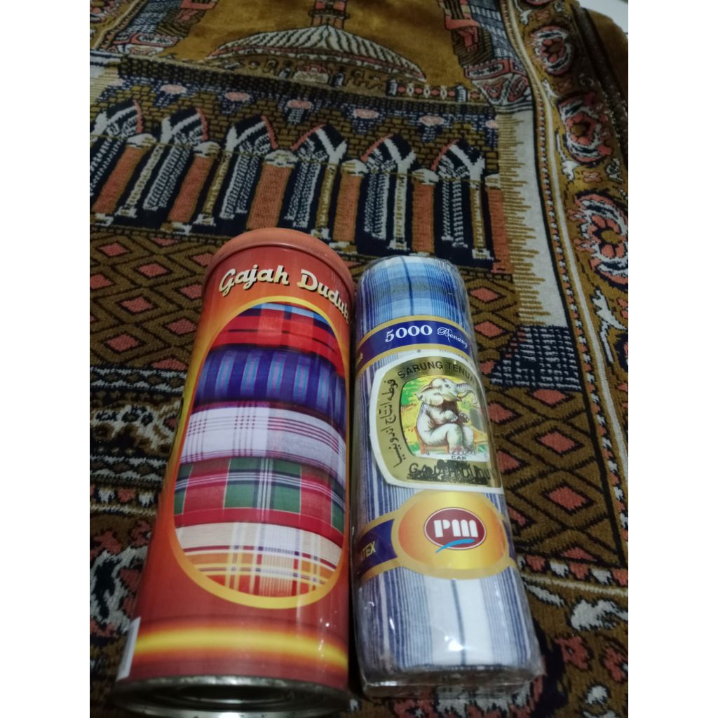 Sarung jadul gajah duduk kaleng 5000benang(baru)