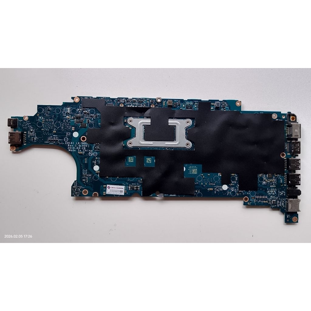 motherboard mati laptop dell latitude 5400 core i5 gen 8
