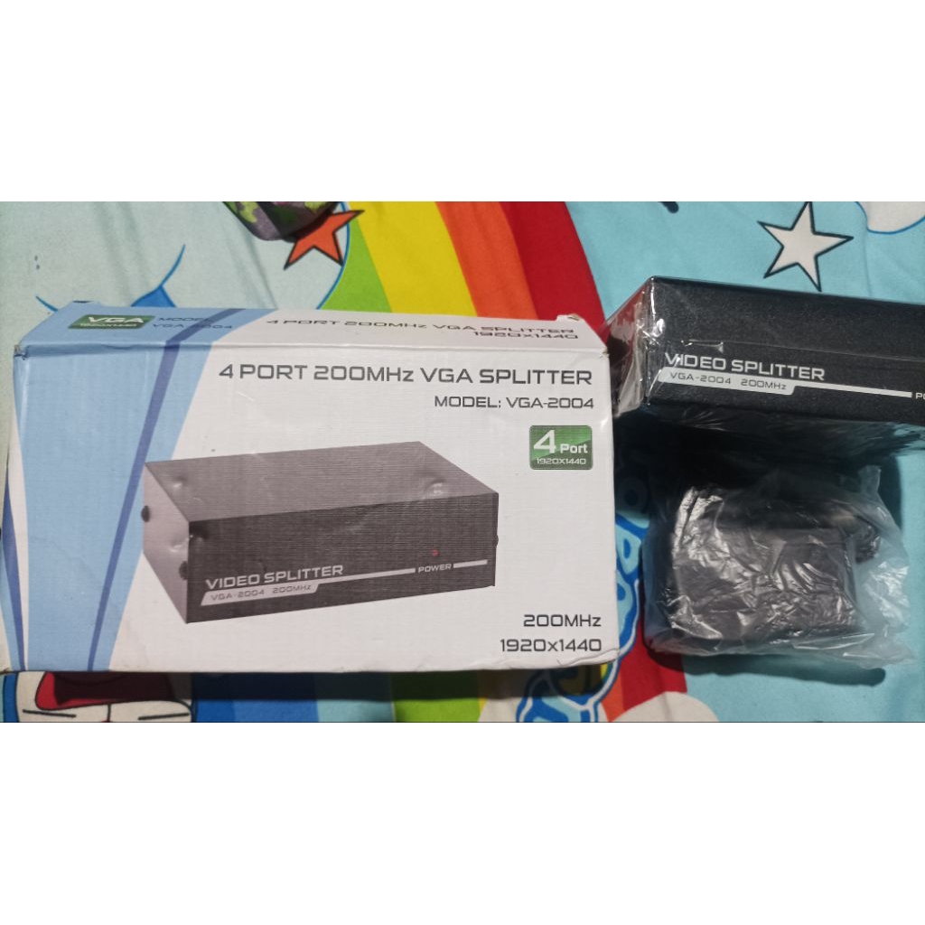 VGA Splitter 4port (VGA 1in 4Out)