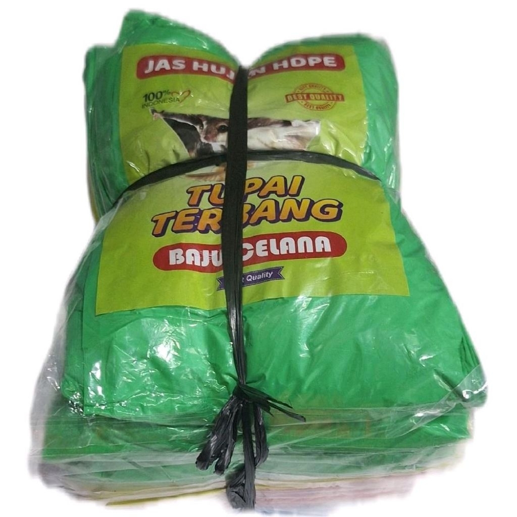 jas hujan baju celana tebal dan kuat