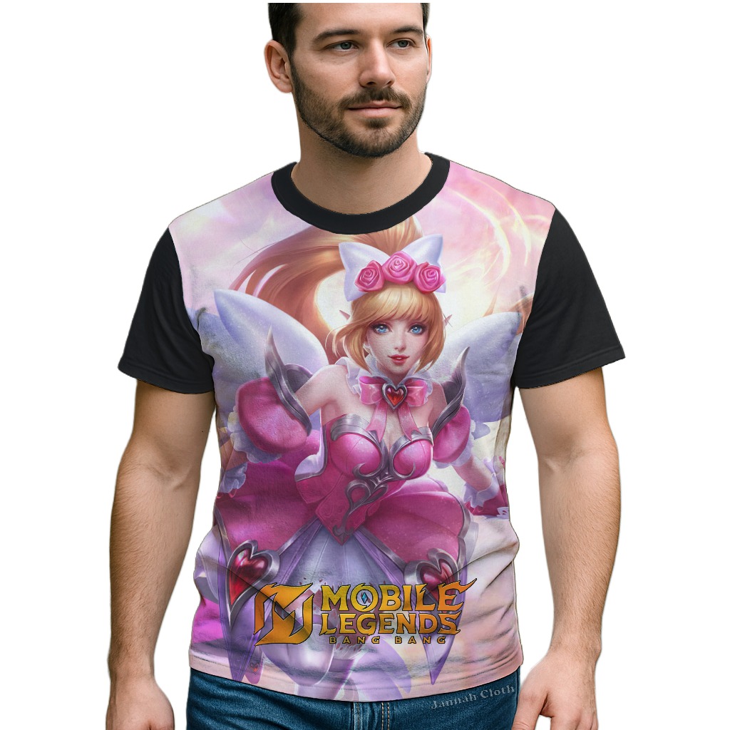 Kaos Game Mobile Legends Miya Sweet Fantasy Event Valentine Kode MLBB-07