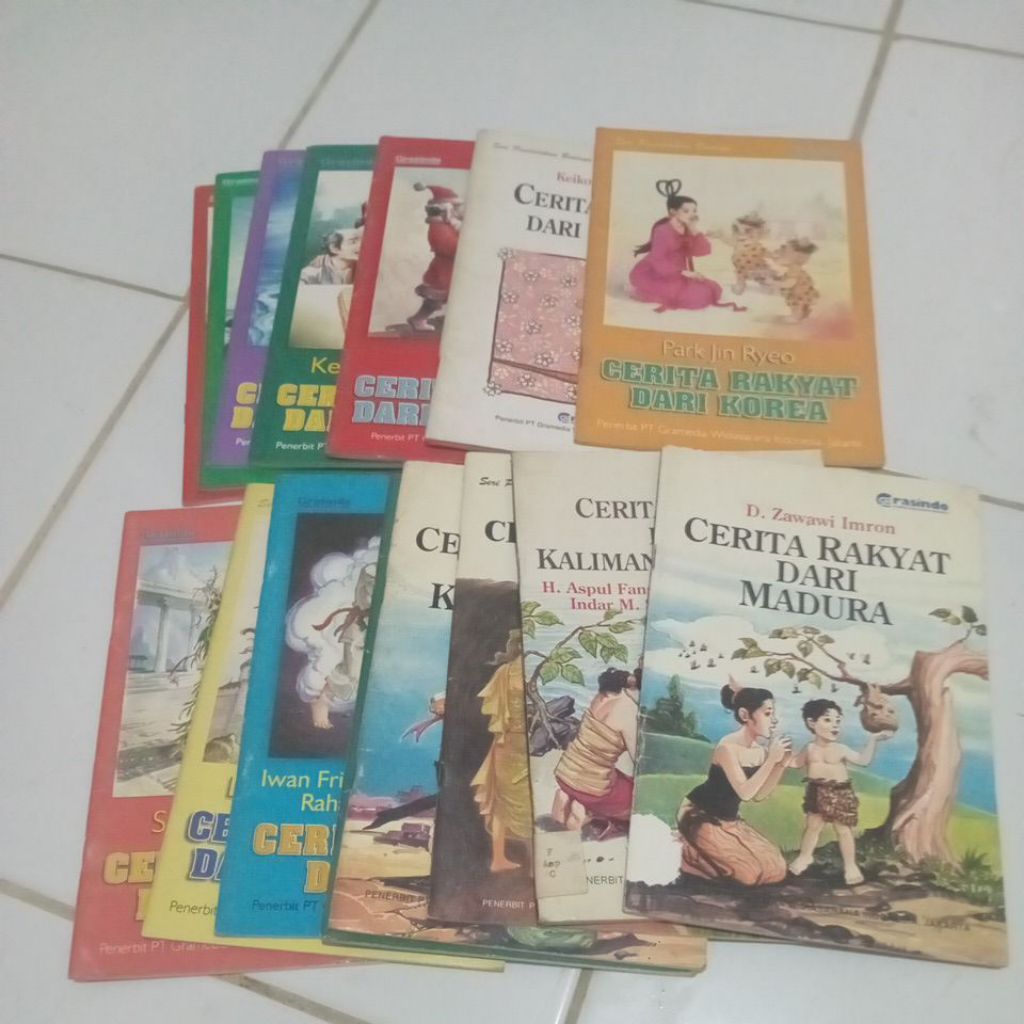 buku seri cerita rakyat grasindo