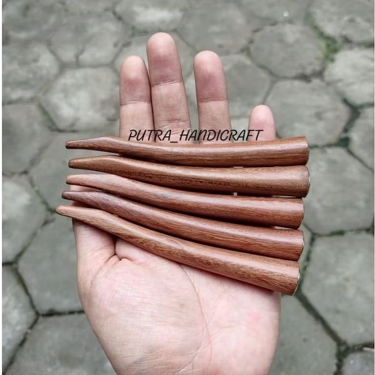 Pipa rokok once kayu kalimosodo amara premium panjang 12cm / cangklong kayu kalimasada once lubang m