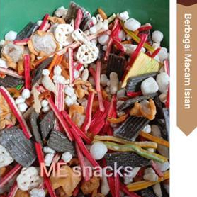 Kerupuk Seblak mix original/kerupuk campur 1kg