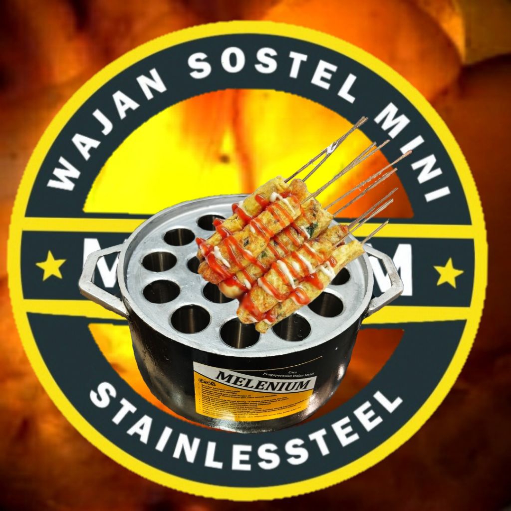 WAJAN SOSTEL MINI MELENIUM 19 LUBANG