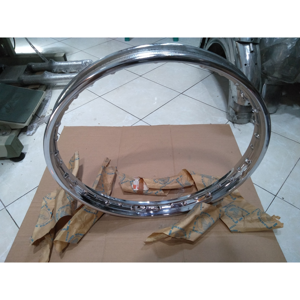 Velg Honda S90 S90Z CB100 CB125 CG110 CG125 S110 Benly Ukuran 140-18 R18 Oginal Baru Stock Lama DID