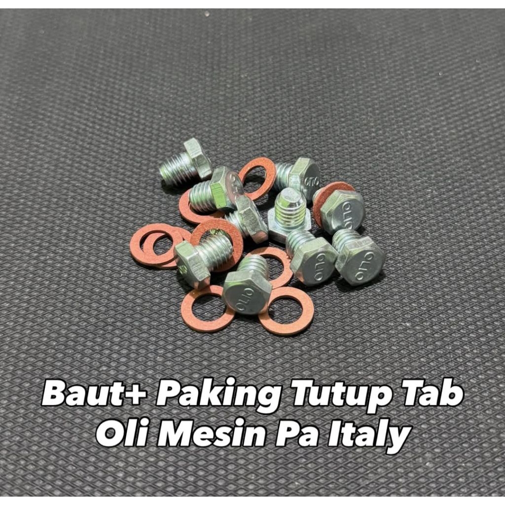 baut tutup tab oli pembuangan oli mesin vespa super sprint vbb vnb ps px exclusive excel spartan oli