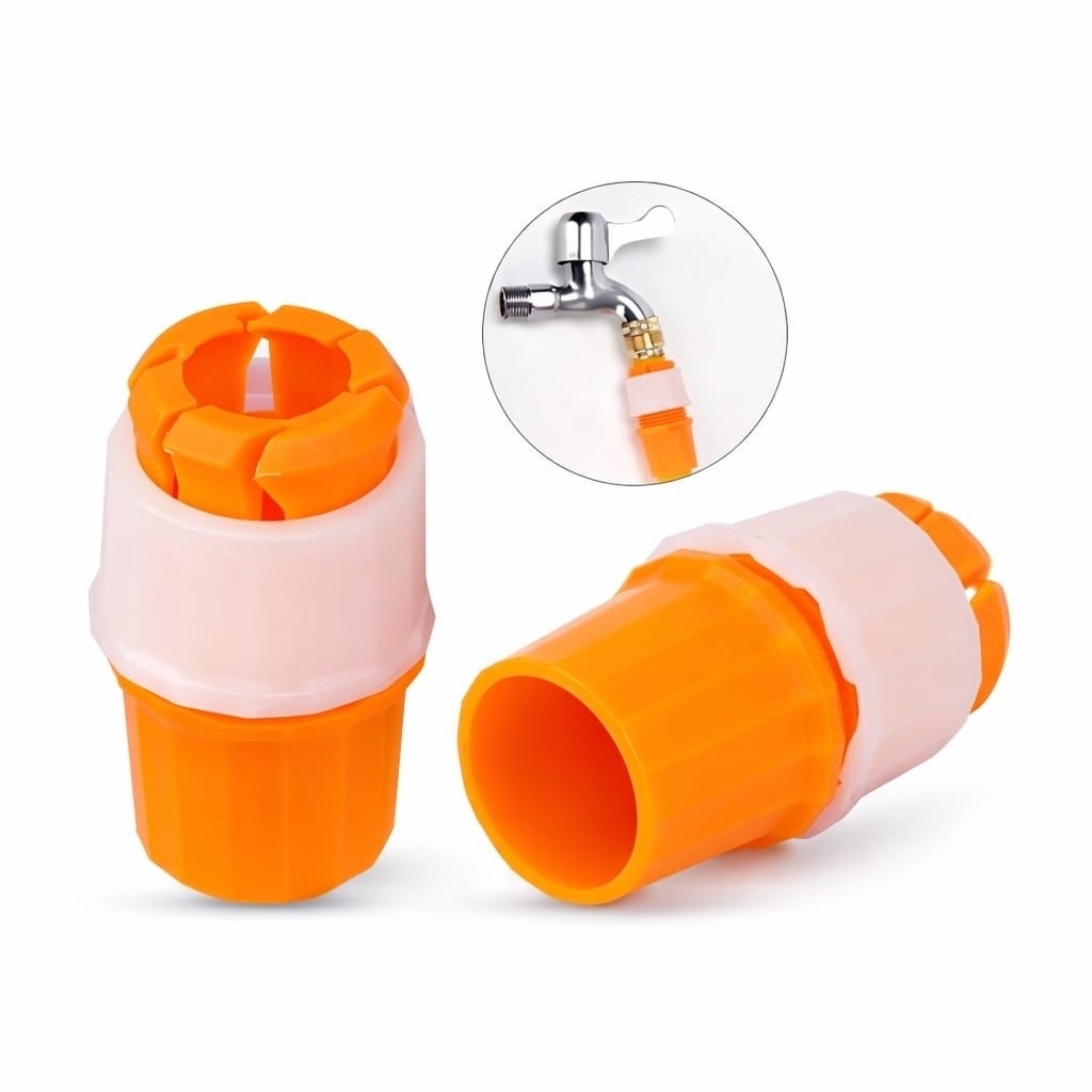 Konektor Selang Kran Air Sambungan Keran Selang 1/2 5/8 Inch Klem Clem Clamp Putar Quick Release Pla