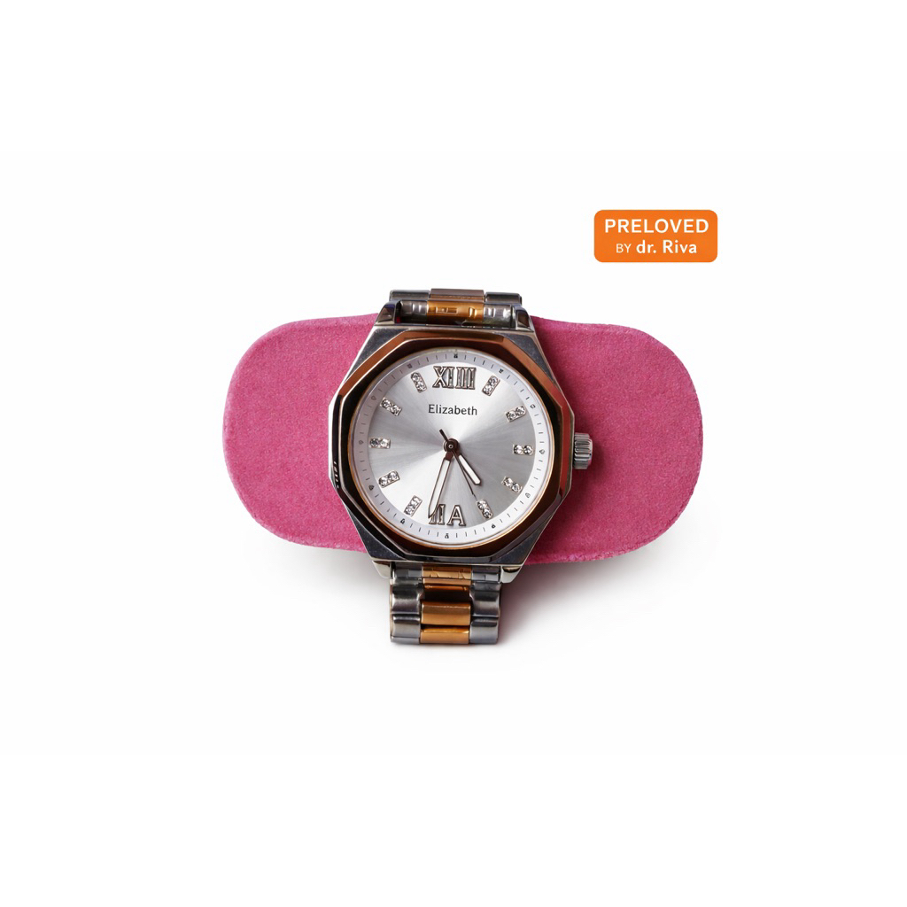 PRELOVED BY dr. Riva — Jam Tangan Wanita Elizabeth Analog (Ø 35mm)