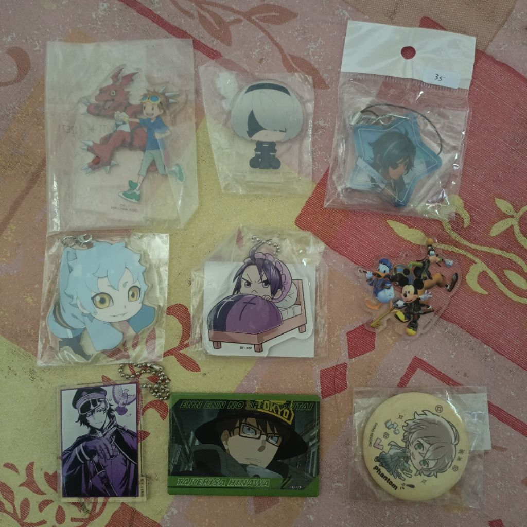 Perintilan Anime Part 7 - Digimon Guilmon, 2B Nier, Kaeya Genshin, Boruto-Mitsuki, Servamp Arisuin, 