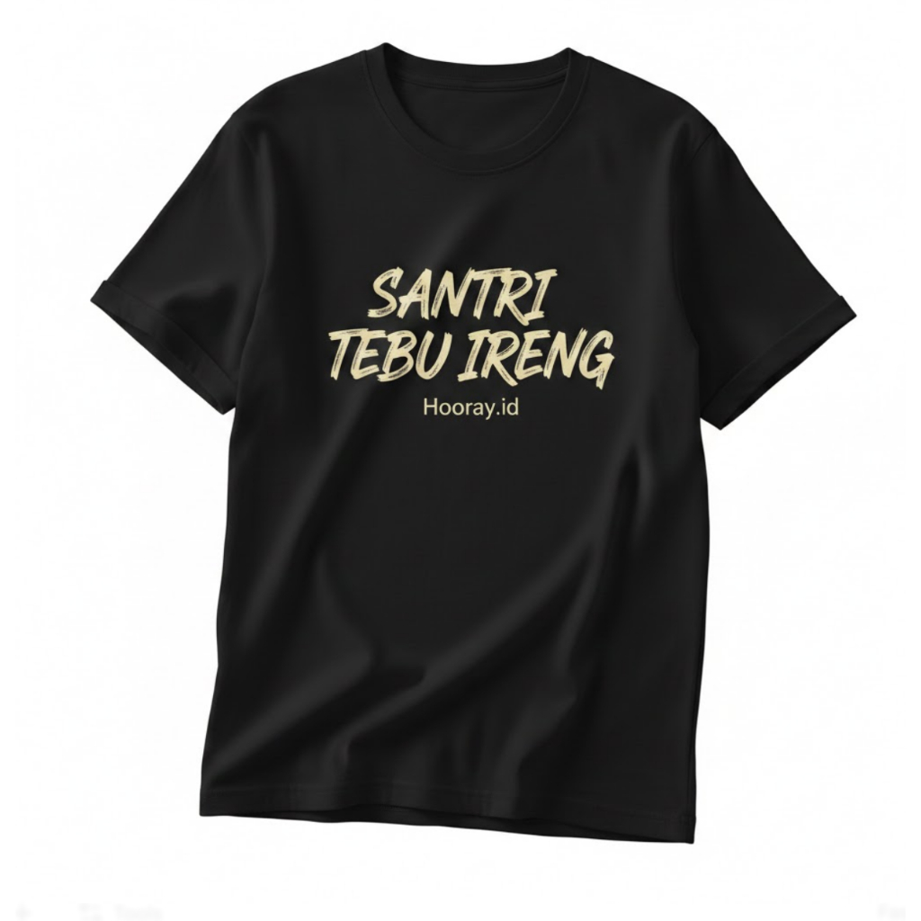 Kaos Oversize Santri Tebu Ireng