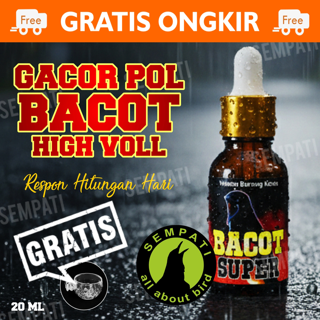 SEMPATI Bacot Super Fighter High Dosis Pancing Bukpar Muntah Bongkar Isian Vitamin Obat Penggacor Bu