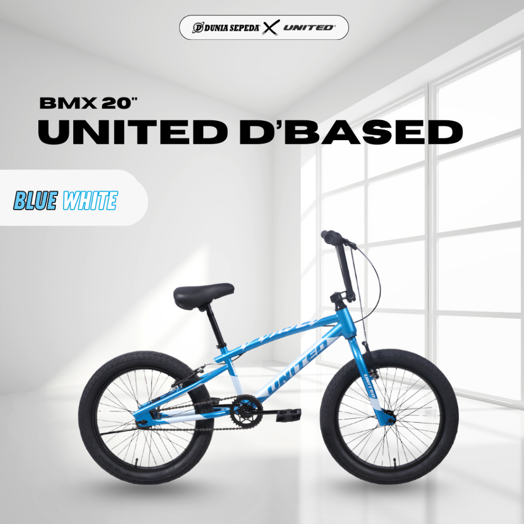 Sepeda Anak Laki BMX UNITED D BASED D'BASED 20 Inch / Sepeda BMX United D'Based 20 Inch