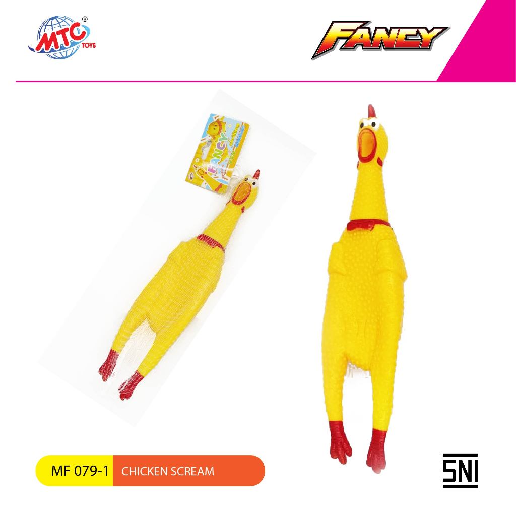 Mainan Ayam Pencet Bunyi Berkokok Mainan Screaming Chicken Toy TMF 079-1