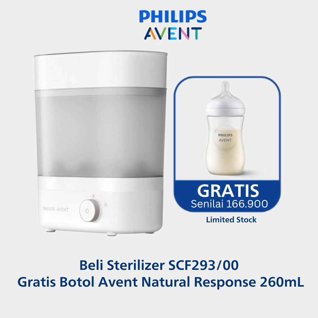 Philips Avent | Sterilizer & Dryer | Alat Steril & Pengering Peralatan Bayi | SCF293/00