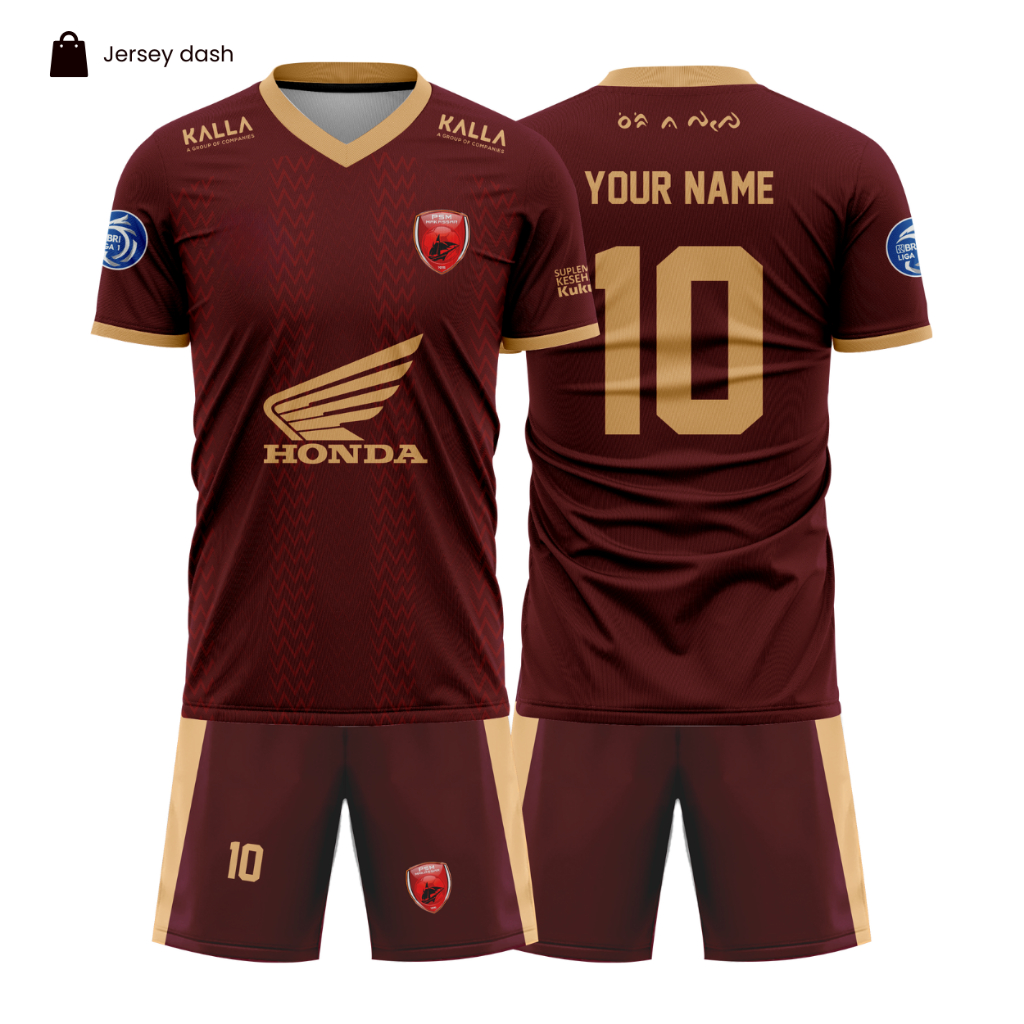 Jersey Bola PSM Makassar 2022-2023 Free Nama