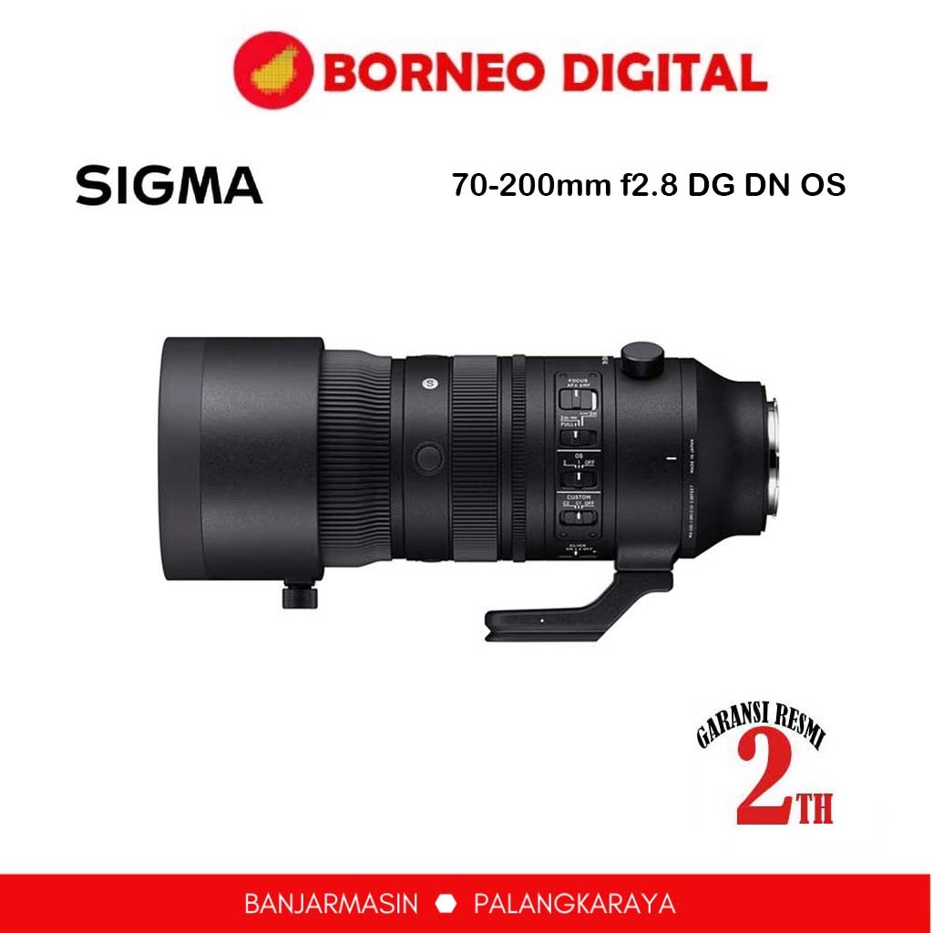 Sigma 70-200mm f2.8 DG DN OS Sports for Sony E Mount Fullframe Lens Sigma 70-200 mm f/2.8