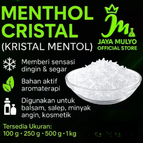 Menthol Crystal 500gr / Mentol Kristal / Menthol Kristal