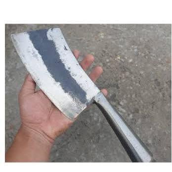 Pisau golok cacah tulang daging besar bahan baja per tebal