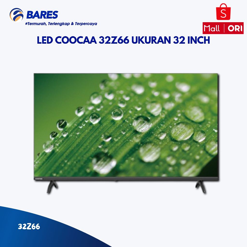 Coocaa LED TV 32 Inch Smart TV LED TV FHD 32Z66