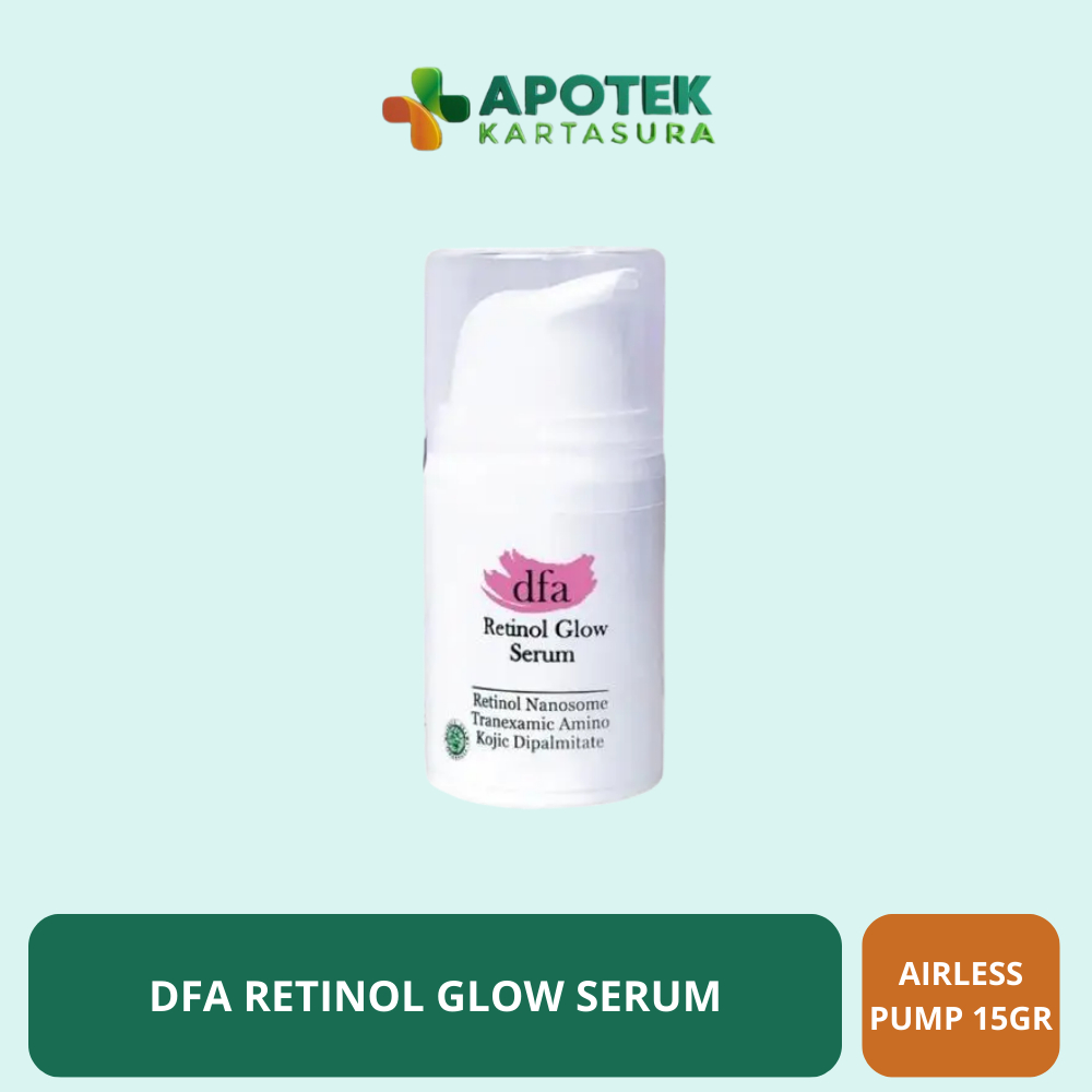 DFA Retinol Glow Serum - Melembabkan Mencerahkan Kulit Niacinamide Glycerin
