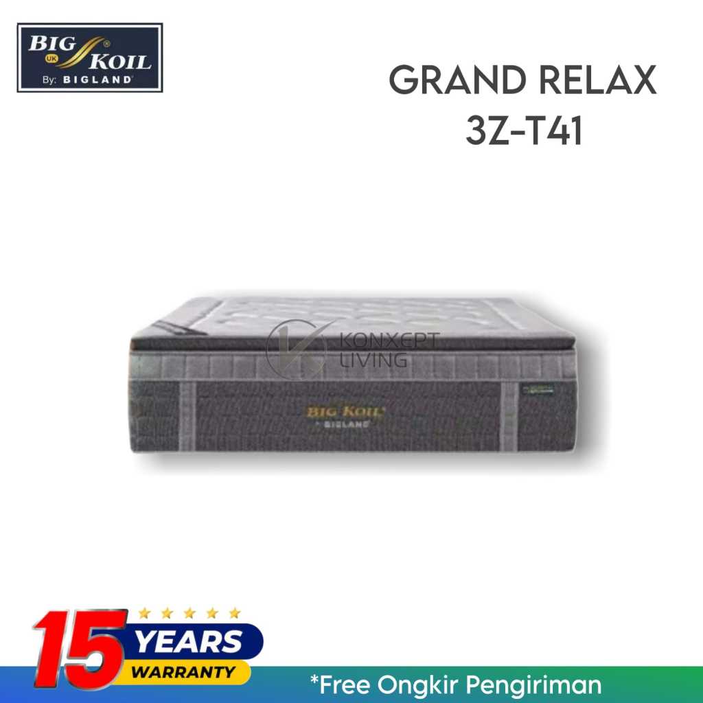 Big Koil GRAND RELAX by Bigland - Kasur Saja Ukuran 140x200