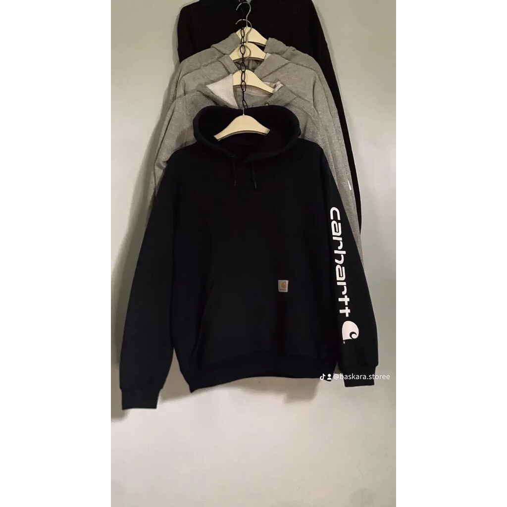 hoodie carhartt spellout