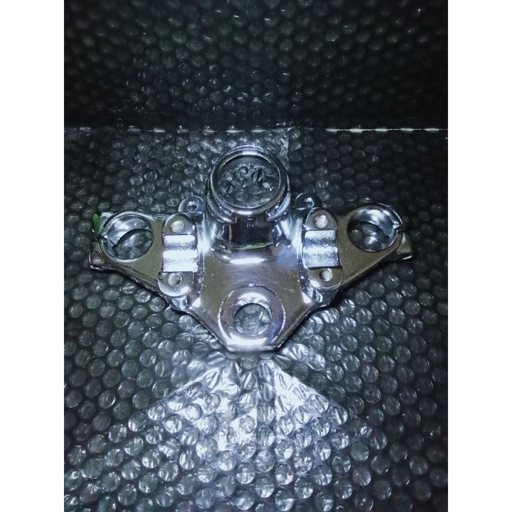 SEGITIGA ATAS DAN RAISER STANG ORIGINAL CHROME RX KING