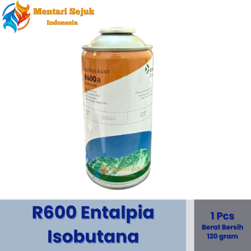 Freon Entalpia R600a Isobutane Refrigerant Kulkas 100% Murni Gas Pendingin Ramah Lingkungan AC Mini 