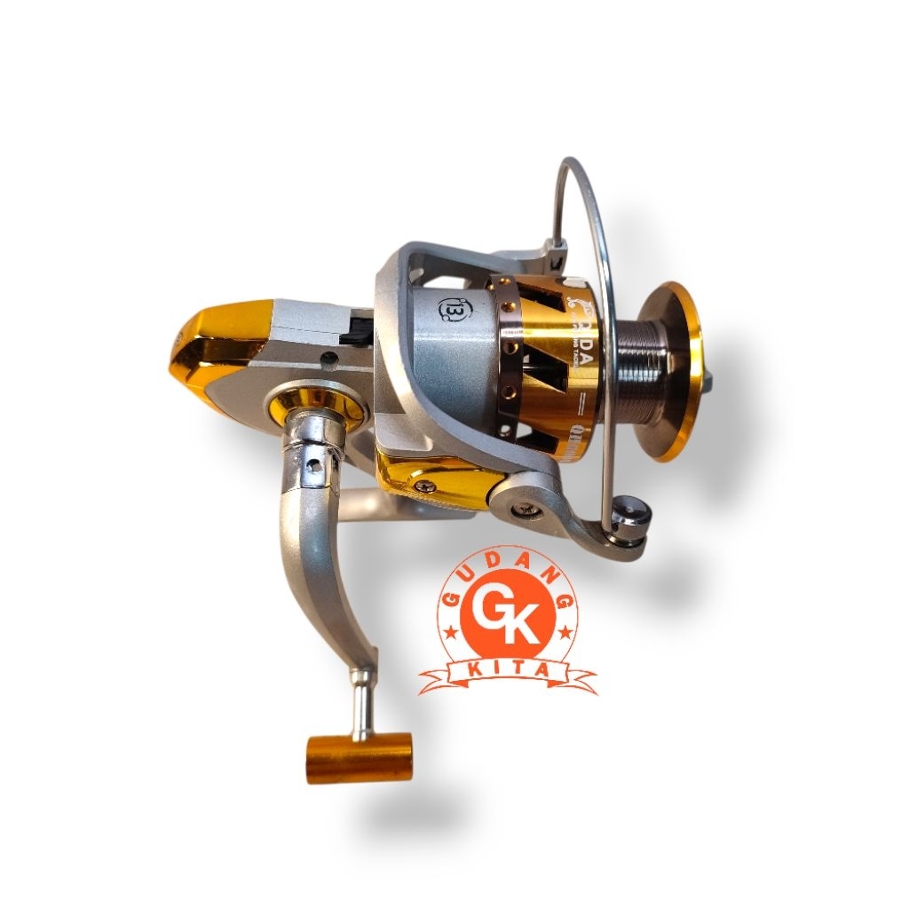 REEL PANCING QIDA QH 6000 PRO FISHING TACKLE SPOOL ALUMUNIUM