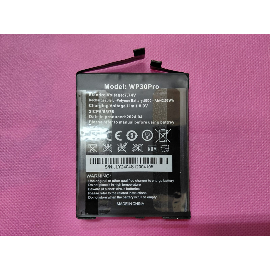 Baterai Oukitel WP30 Pro New Original 100% Oukitel Battery