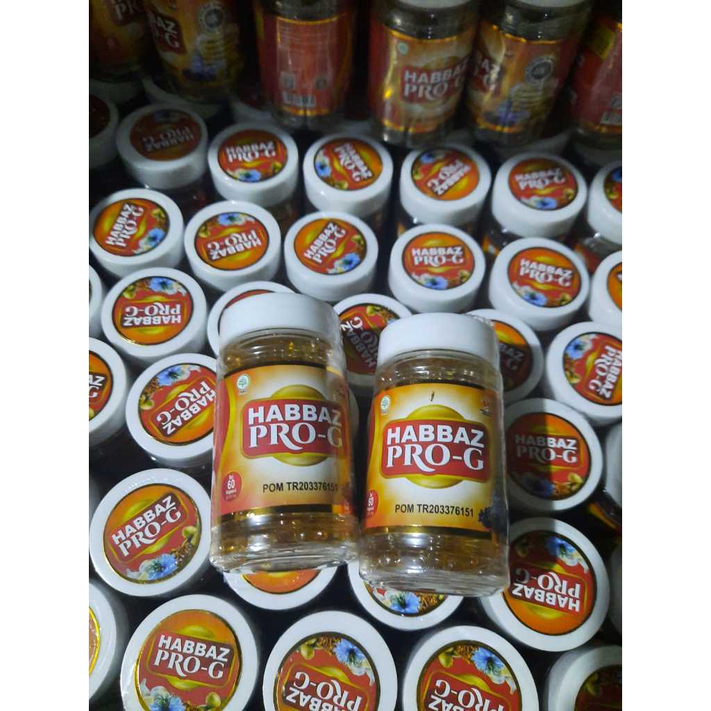 Habbaz Pro G Trigona 4in1 Habbatussauda, Bawang Putih, Propolis, Minyak Zaitun