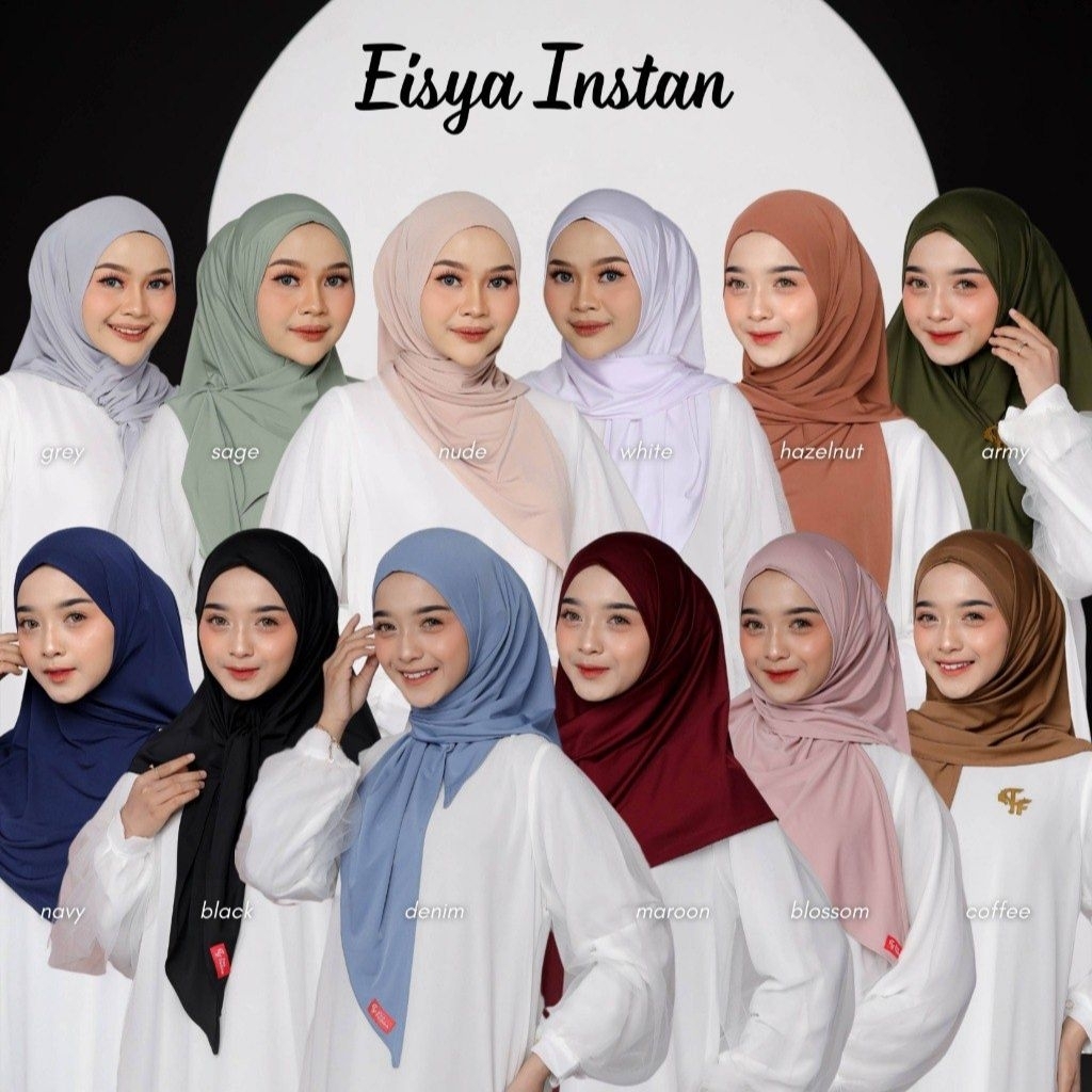 Hijab Eisya Instan ORI by Fee Fashion