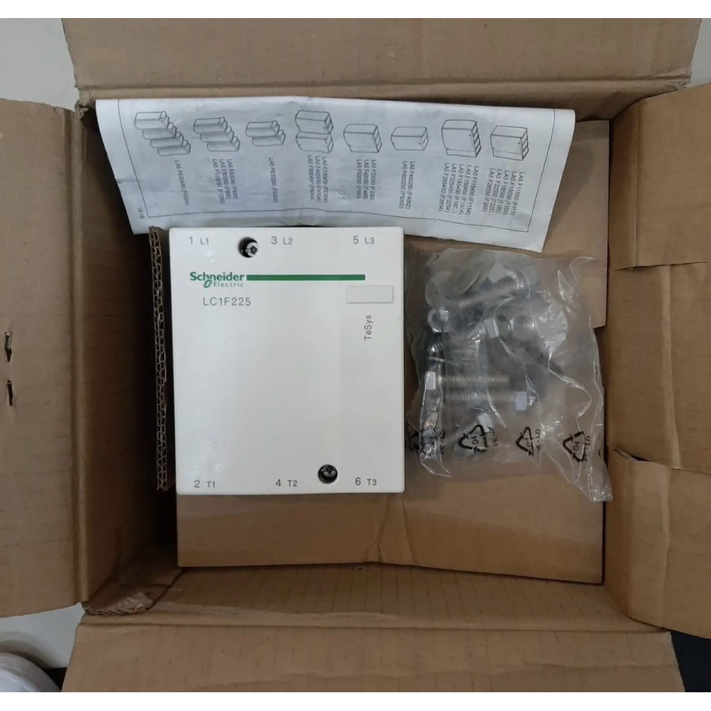 SCHNEIDER KONTAKTOR LC1F225M7 LC1F225 220V ORIGINAL ASLI