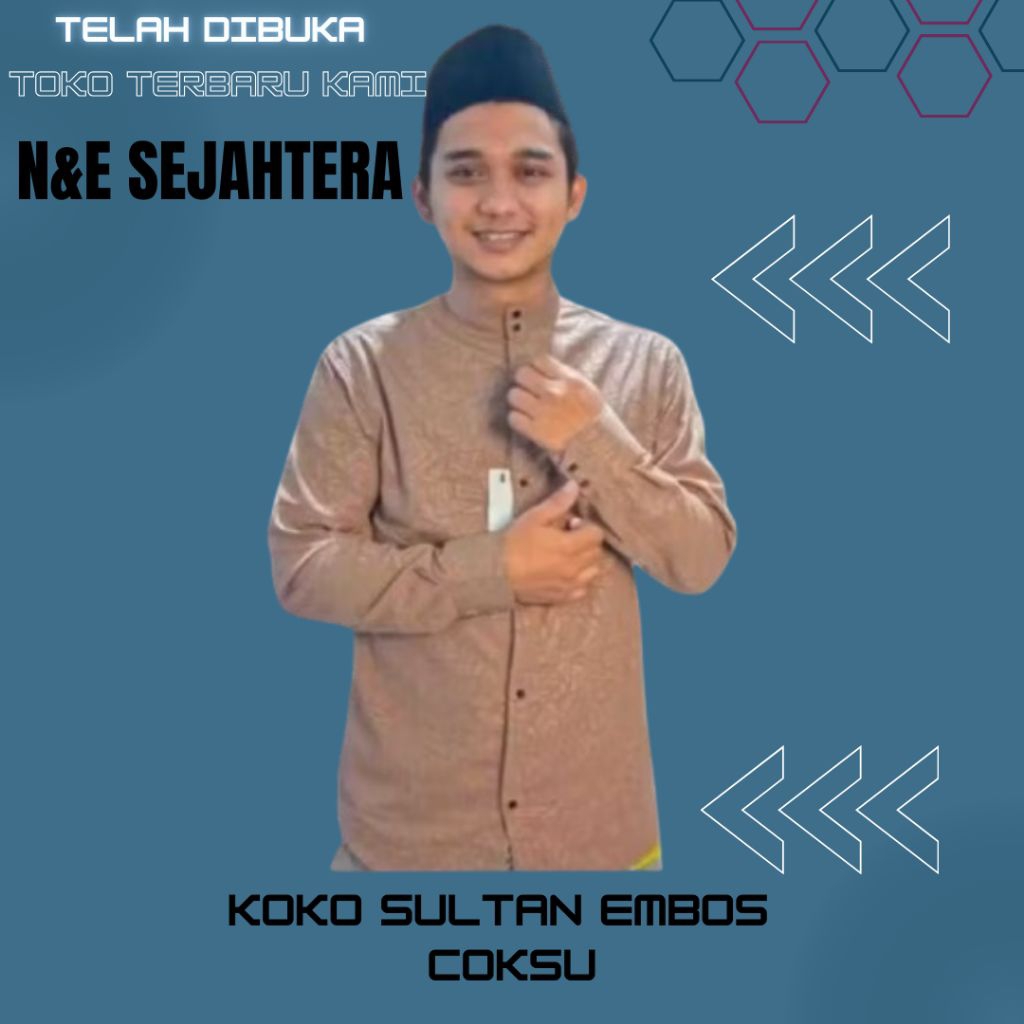KOKO SULTAN EMBOS lengan panjang