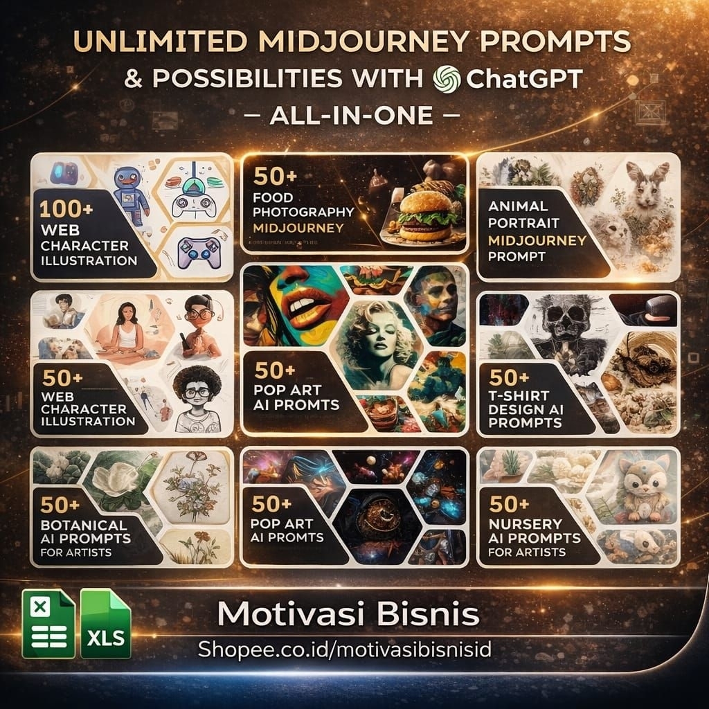 PROMO (PROMPTS) Ai Professional Midjourney Prompt Guide - AI Art, Midjourney Prompt, Midjourney AI A