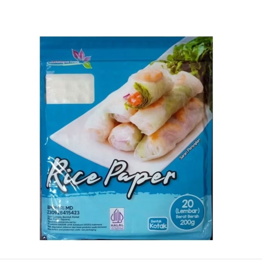 kulit lumpia 200g kotak halal
