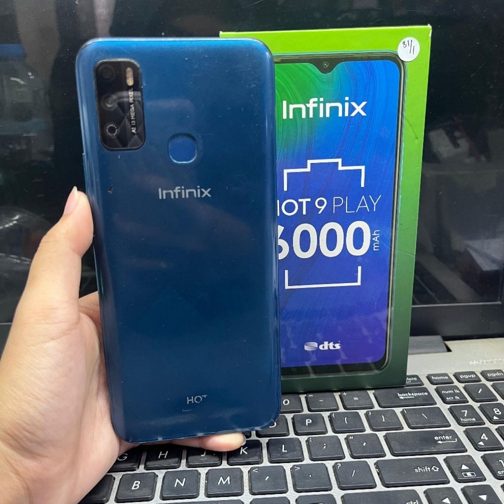 Infinix Hot 9 Play Ram 4/64GB Ori Second