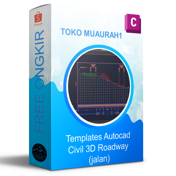 Templates Autocad Civil 3d Roadway ( Jalan )