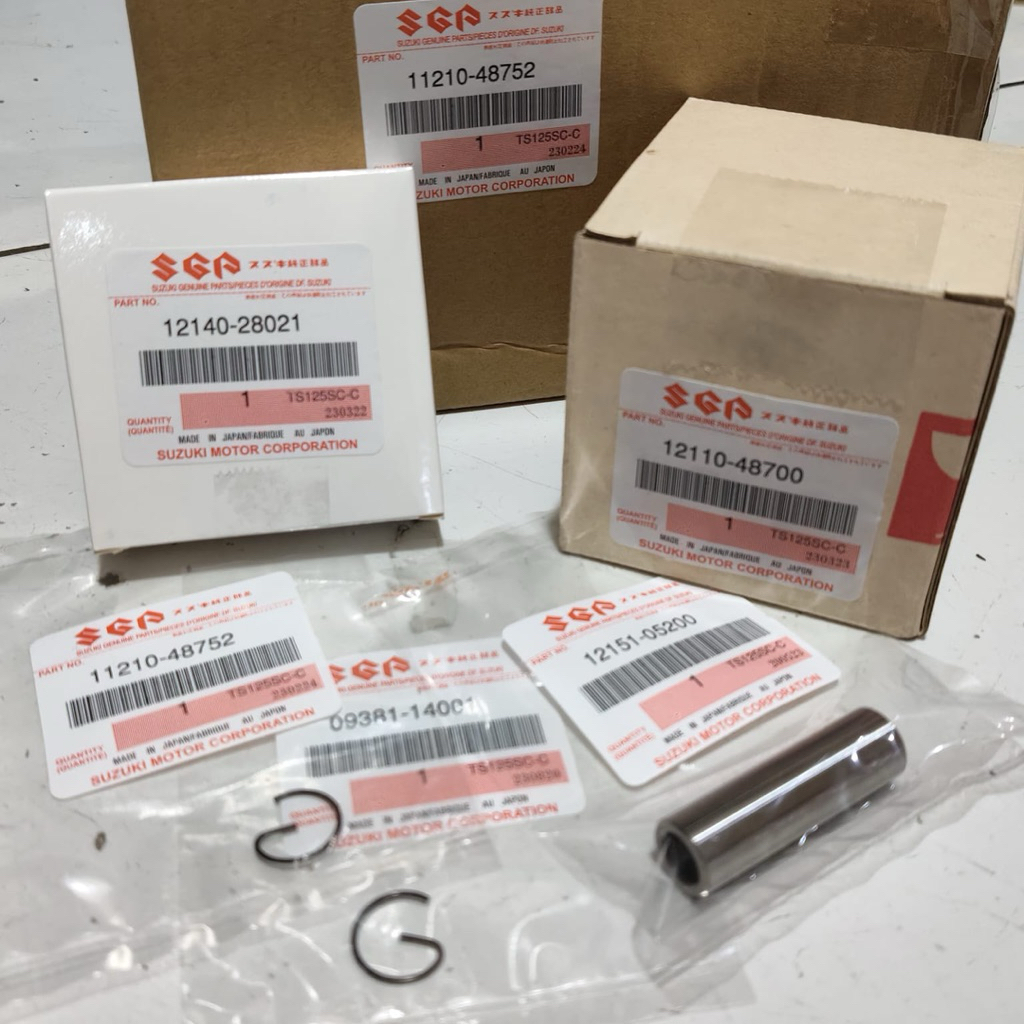 11210-48752 Cylinser Block TS125 Silinder Blok TS 125 OEM Japan Blok Seher TS125 TS 125