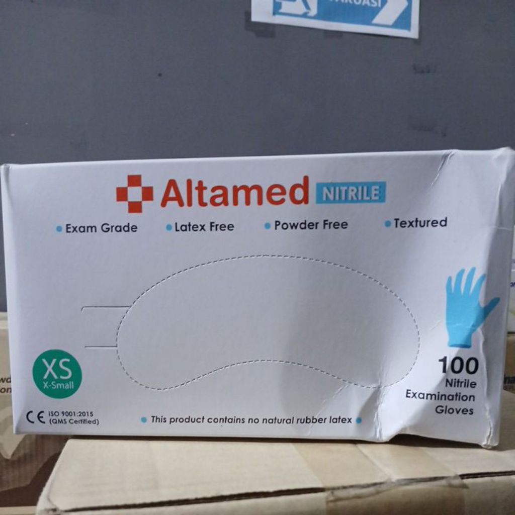 HANDSCOON ALTAMED NITRIL BIRU/Nitril Blue