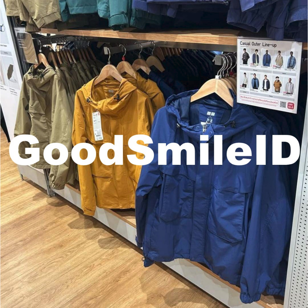 NEW Men Women Jaket Parka Tahan Angin Windproof (Water-Repellent) Pria Wanita Unisex JASTIP UNIQLO