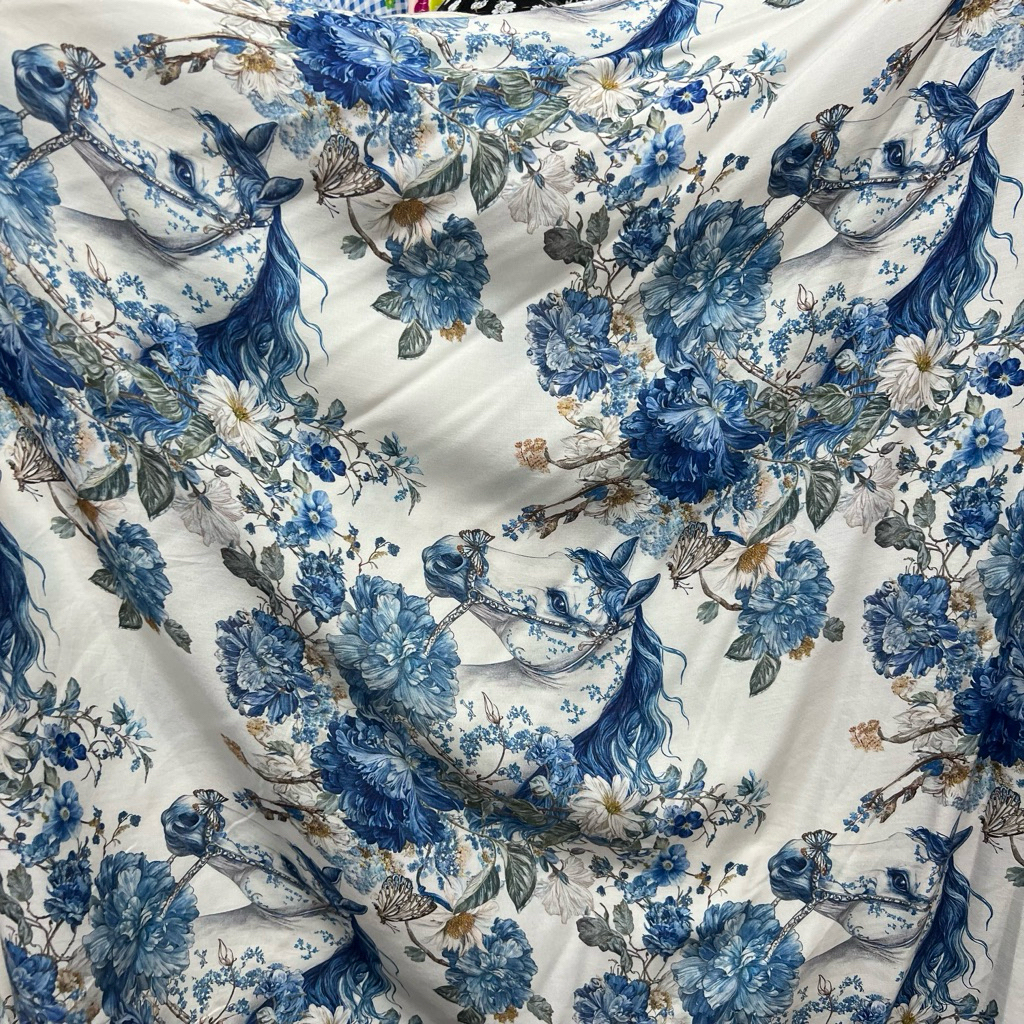 Kain Katun Rayon Viscose Premium | katun rayon | rayon motif | Rayon premium | Daster | Kemeja | Piy