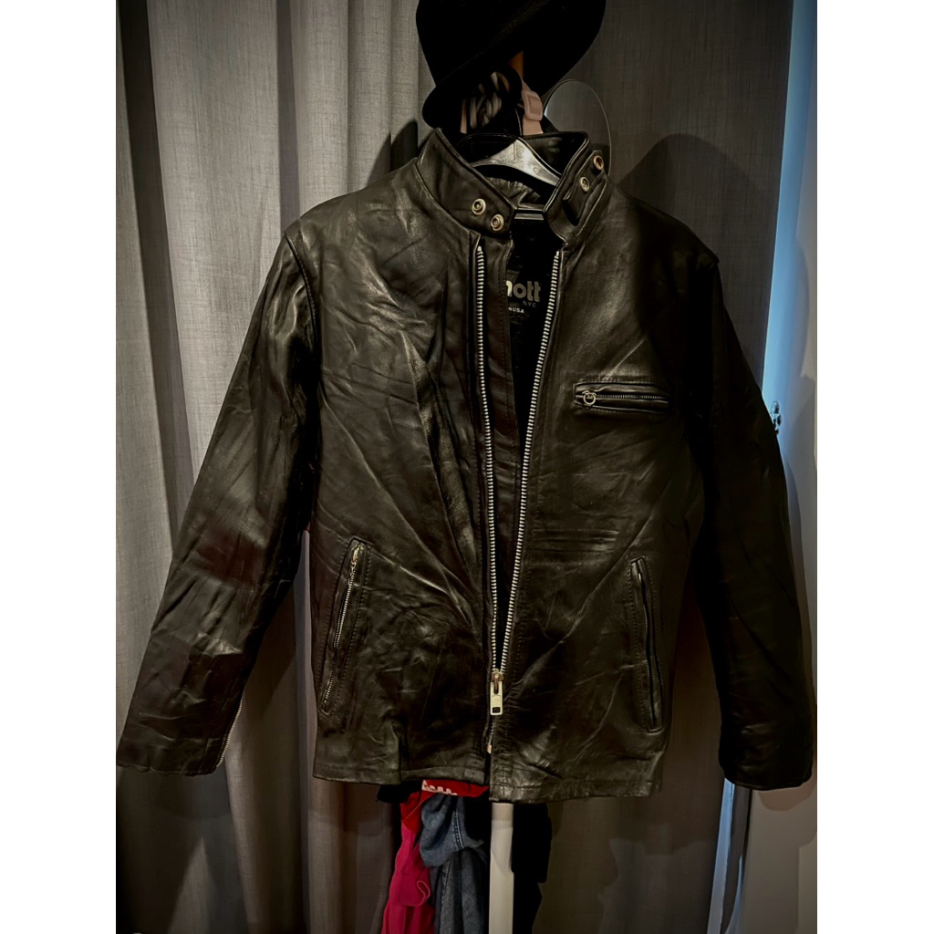 Schott biker jaket 641 size 36 with Liner