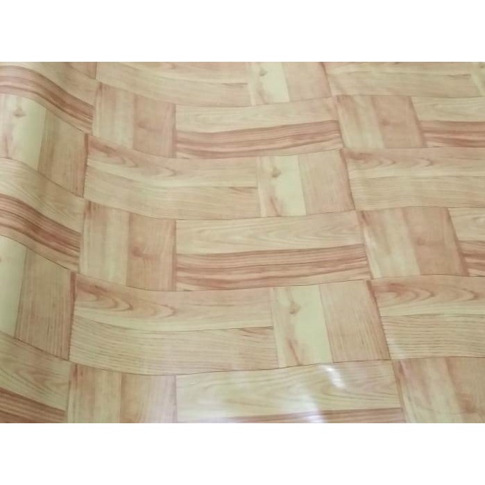 PER METER Karpet Lantai Plastik Vinyl METERAN MOTIF KAYU (SESUAI GAMBAR) Lebar 1.2m