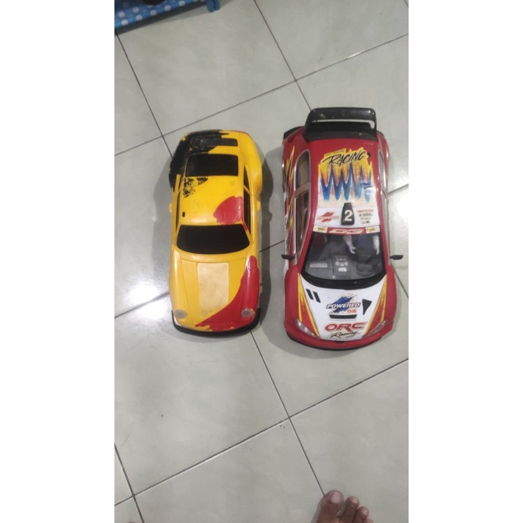 body kit rc qd jadul lumayan rare model porche skala 1:12