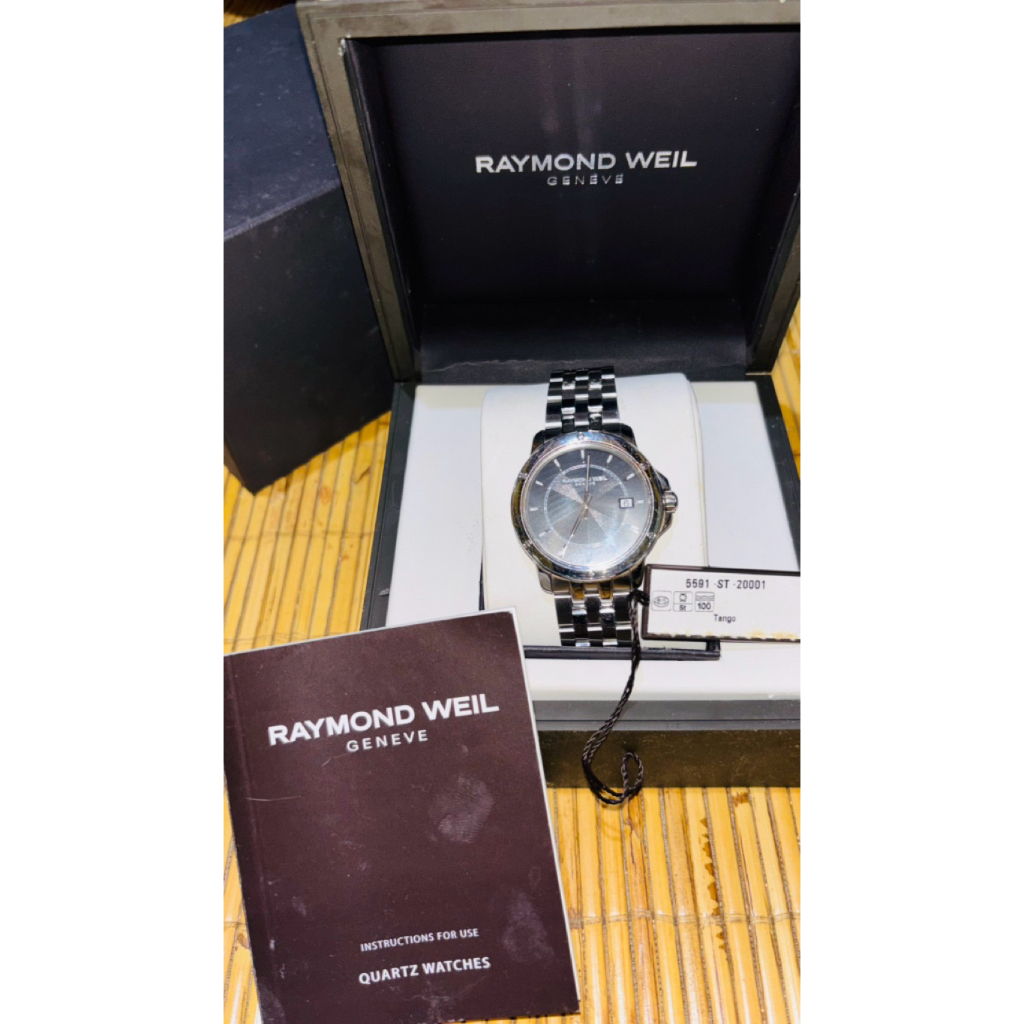 [Preloved] Jam Tangan Raymond Weil 5591-ST-20001 Men's Tango gift