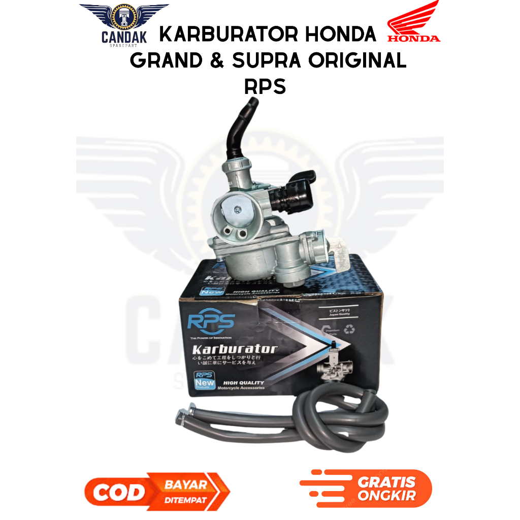 Original karburator honda grand - karbu supra / supra x lama original RPS / karburator RPS motor Gra